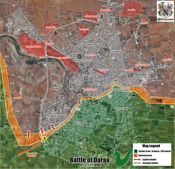 Quân đội Syria tấn công ác liệt, diệt hàng loạt tay súng thánh chiến ở Daraa ảnh 1