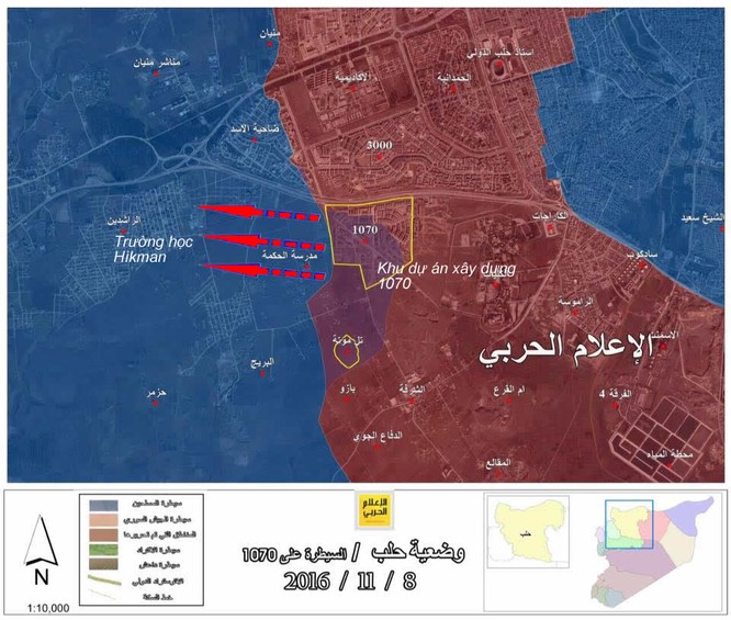 Quân đội Syria giải phóng địa bàn chiến lược ở Aleppo ảnh 1