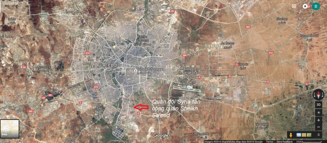 Quân đội Syria tấn công quận then chốt trên hướng Tây Nam thành phố Aleppo ảnh 1