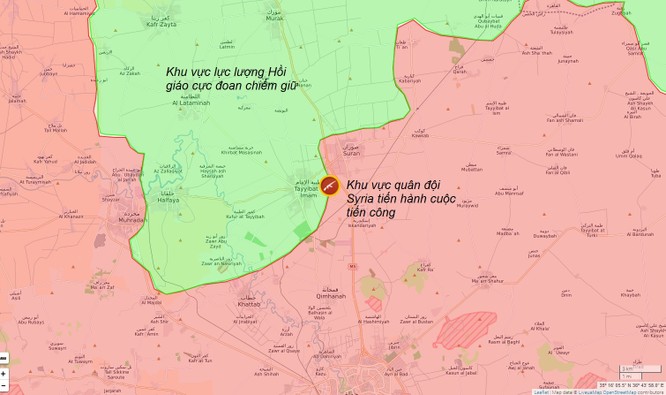 Quân đội Syria ồ ạt phản công phe thánh chiến ở Hama ảnh 1