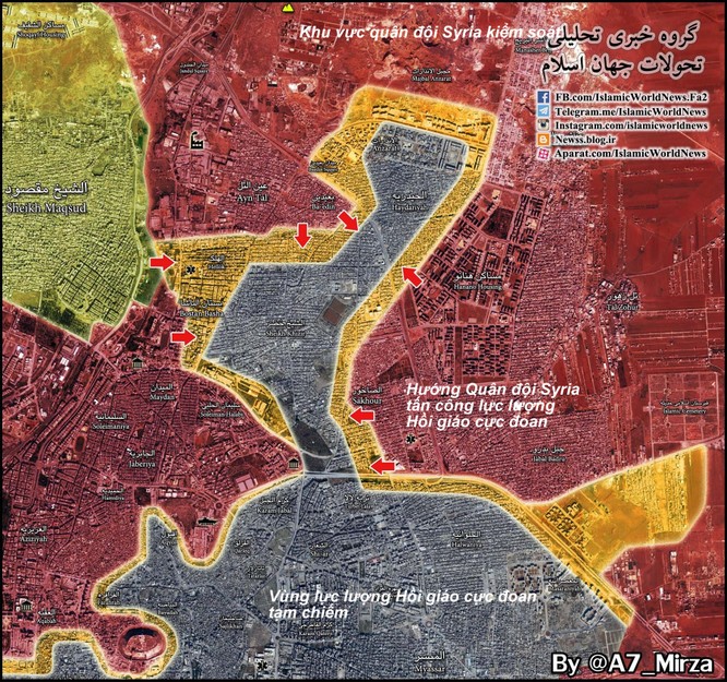 Trận Stalingrad Syria: Quân đội Syria tấn công dồn dập, giải phóng 40% đông Aleppo ảnh 1