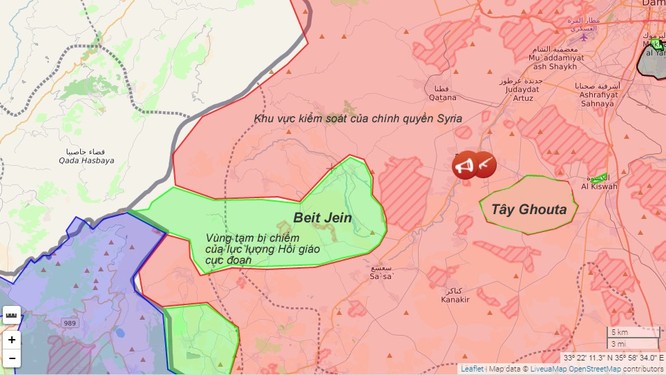 Quân đội Syria “dọn sạch” phiến quân vùng ngoại ô Damascus, dập tắt ảo vọng lật đổ (video) ảnh 1