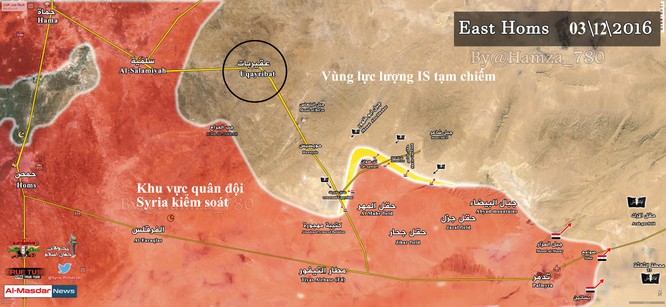 IS có thể tiến công Homs để giảm áp lực “thành trì” Raqqa ảnh 1