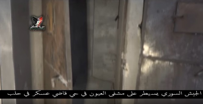 Chiến sự Aleppo: Phiến quân biến bệnh viện thành sở chỉ huy, kho vũ khí và nhà tù (video) ảnh 18