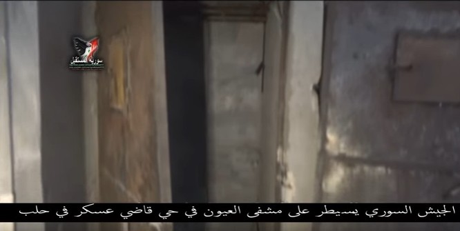 Chiến sự Aleppo: Phiến quân biến bệnh viện thành sở chỉ huy, kho vũ khí và nhà tù (video) ảnh 19