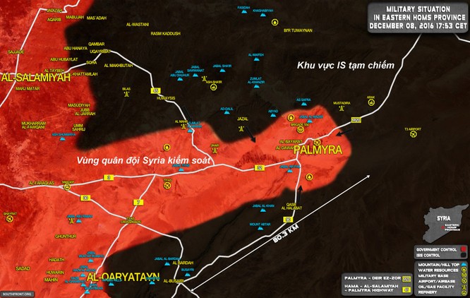 Quân đội Syria đập tan cuộc tấn công của IS vào thành cổ Palmyra ảnh 1