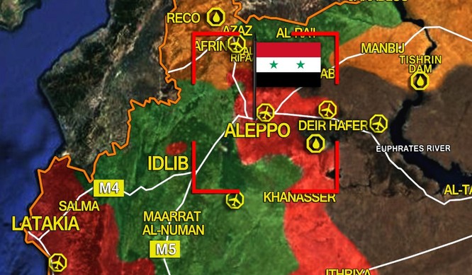 Trận chiến Aleppo: Phiến quân thánh chiến trở mặt tấn công quân đội Syria ảnh 1