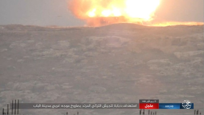 Quân Thổ Nhĩ Kỳ thảm bại trước IS trong trận chiến al-Bab, Aleppo (video) ảnh 2