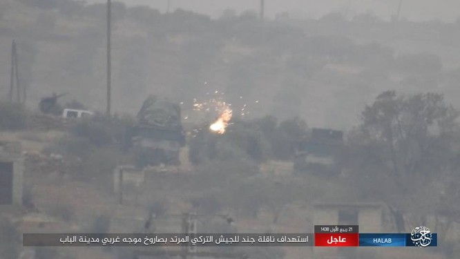 IS thiện chiến đánh quân Thổ tan tác, xe tăng Đức mất uy trên chiến địa (video) ảnh 8