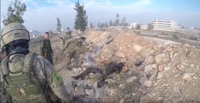 Trận chiến Aleppo: Đặc nhiệm Nga xung trận cùng binh sĩ Hezbollah (video) ảnh 2