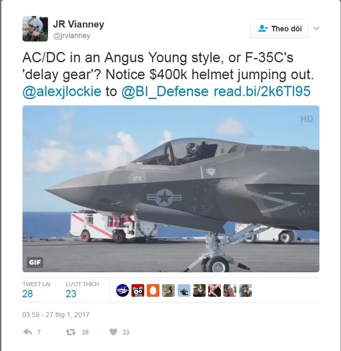 F-35 lại xuất hiện một vấn đề khó chịu, mạng xã hội đã phát hiện điều này ảnh 1