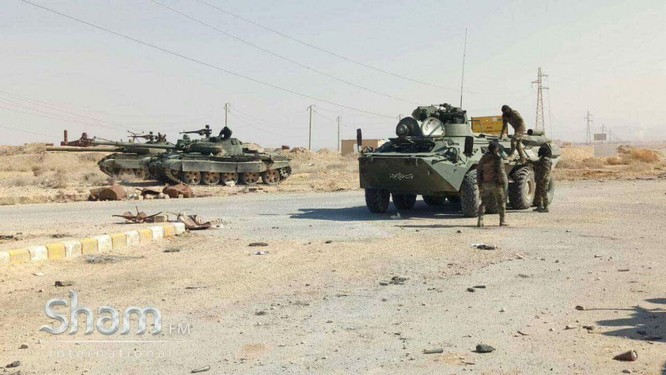Trận chiến Palmyra: Trực thăng Nga xung trận, quân đội Syria chiếm các khu mỏ chiến lược (ảnh) ảnh 4