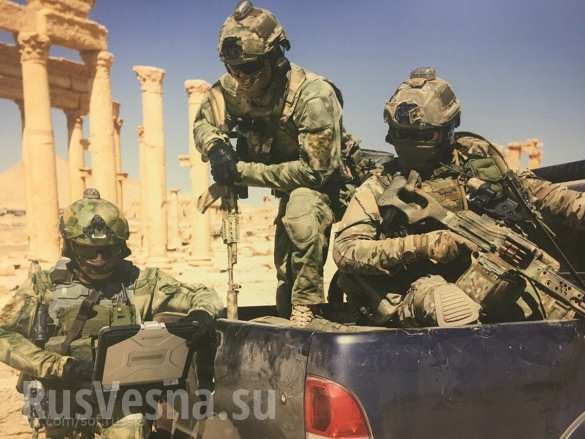 Chiến sự Syria: Đặc nhiệm Nga lộ diện trên chiến trường (video) ảnh 2