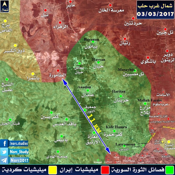 Quân đội Syria truy diệt phiến quân thánh chiến ở tây nam Aleppo ảnh 1