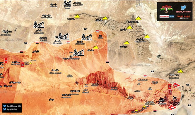 Trận chiến Palmyra: Quân đội Syria đánh bạt IS quanh thành cổ (video) ảnh 1