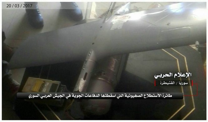 Phòng không Syria bắn hạ máy bay không người lái Israel ảnh 4