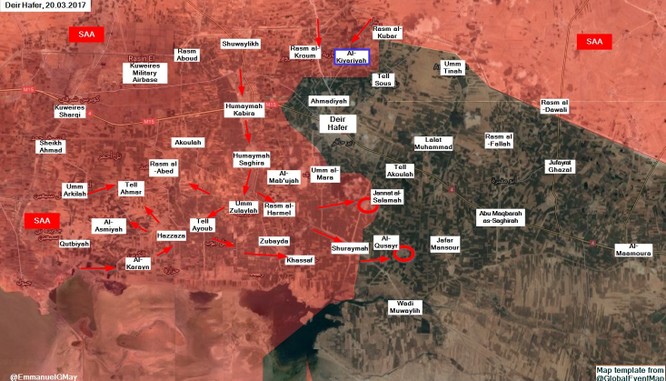 “Hổ Syria” vây đánh rát rạt, số phận IS tại đông Aleppo sắp định đoạt ảnh 1