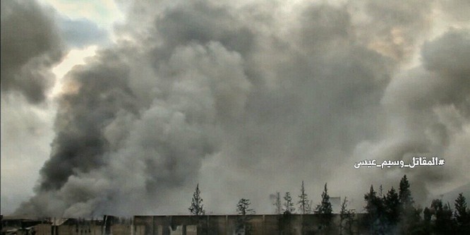 Quân đội Syria đánh bật đợt tấn công của phiến quân ở ngoại vi Damascus (ảnh - video) ảnh 6