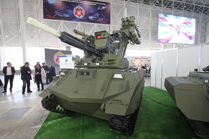 Những mẫu robot quân sự mới nhất của quân đội Nga ảnh 1