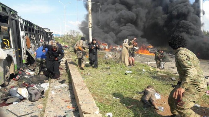 Phiến quân Syria tấn công kinh hoàng ở Aleppo, gần trăm người chết và bị thương ảnh 1