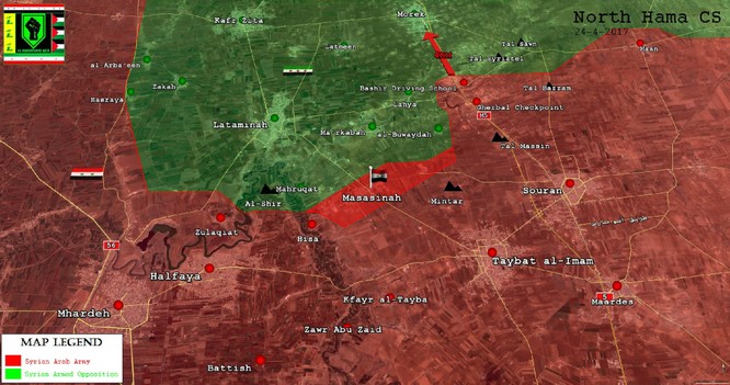 Quân đội Syria đập tan phiến quân thánh chiến, chiếm cứ điểm địch tại Hama ảnh 1