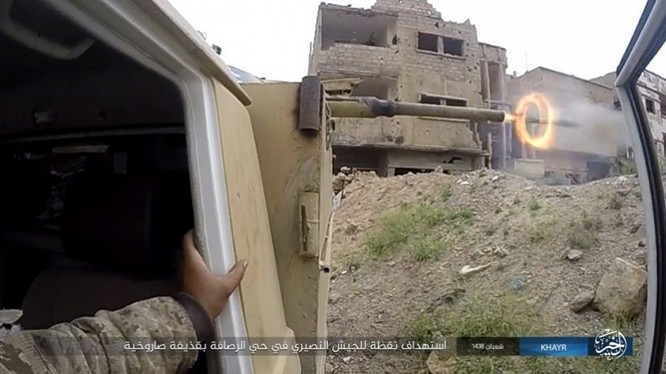 Chảo lửa Deir Ezzor: Vệ binh Syria nỗ lực phá vây IS (video) ảnh 9