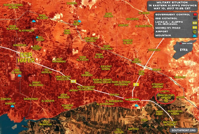 Quân đội Syria giao chiến ác liệt với IS trên vùng nông thôn Aleppo ảnh 1