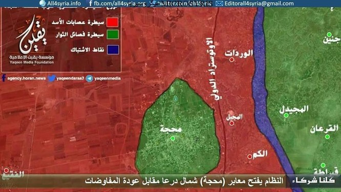 Cả ngàn phiến quân Syria quy hàng chính phủ, giải giáp tại chiến trường Daraa ảnh 1