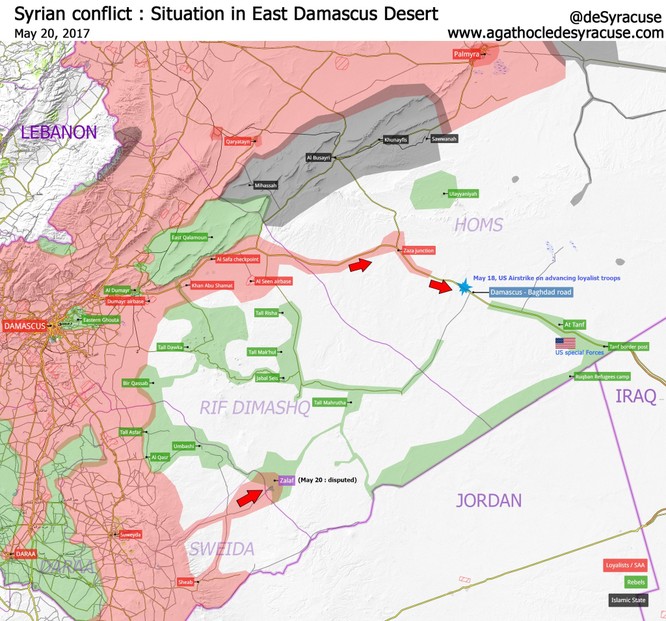 Quân đội Syria tiến về biên giới Iraq, không ngán đặc nhiệm Mỹ ảnh 1