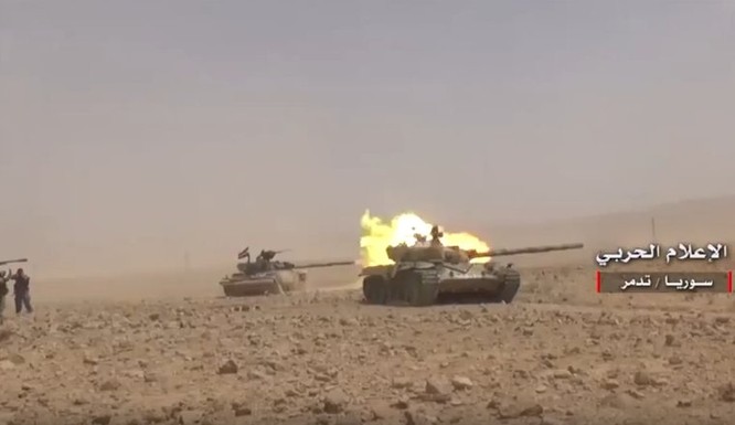 Quân đội Syria tấn công IS, tiến đánh về Deir- Ezzor từ Palmyra (ảnh - video) ảnh 3