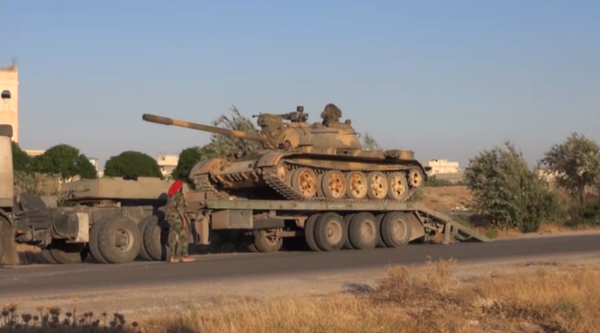 “Ông lão” T-55MV xông pha trên chiến trường Syria ảnh 8