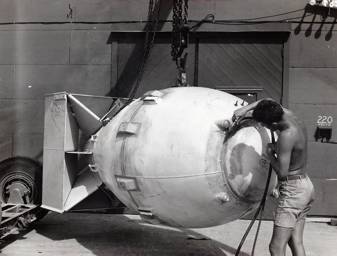 Tiết lộ hình ảnh Mỹ chuẩn bị ném bom nguyên tử Nhật Bản năm 1945 ảnh 3