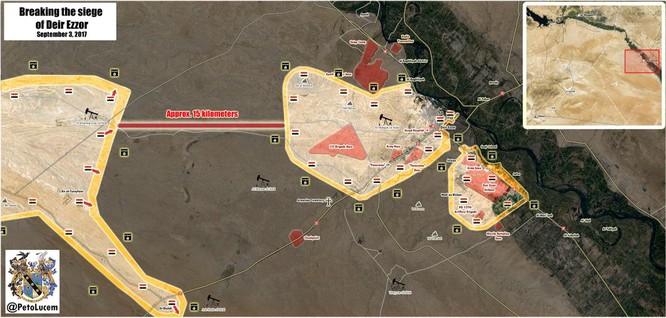 “Hổ Syria” áp sát Deir Ezzor 15 km, IS dàn trận phản công ảnh 1