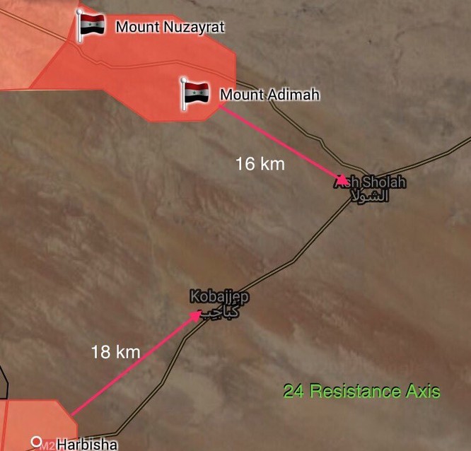 “Hổ Syria” tiến công mãnh liệt, chỉ còn cách Deir Ezzor 18 km (video) ảnh 1