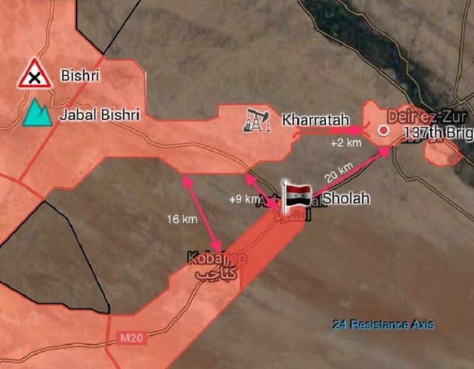Nga giáng sấm sét vào IS, “Hổ Syria” áp sát Deir Ezzor 3 km (chùm video) ảnh 1