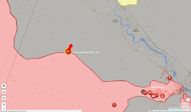“Hổ Syria” chọc thủng vòng vây IS quanh Deir Ezzor, đánh về phía tây Euphrates (video) ảnh 1