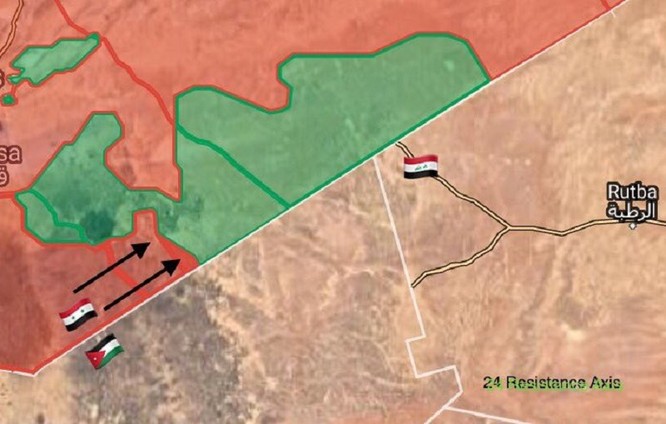 Quân Assad đè bẹp FSA Mỹ hậu thuẫn, chiếm loạt cứ địa dọc biên giới Syria ảnh 1