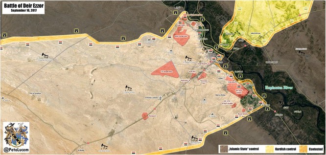 Quân đội Syria xốc tới truy diệt IS tại tử địa Deir Ezzor (video) ảnh 1