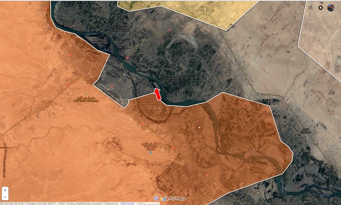 Quân Syria vượt sông Euphrates, đánh chiếm đảo IS ở Deir Ezzor ảnh 1