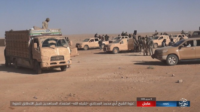 IS dồn quân thiện chiến, xe tăng quyết ăn thua với quân đội Syria ảnh 1