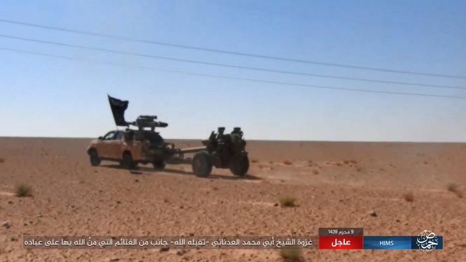 IS dồn quân thiện chiến, xe tăng quyết ăn thua với quân đội Syria ảnh 3