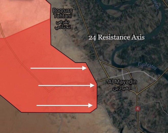 Quân Syria tấn công IS tại đông Deir Ezzor, đánh chiếm thành trì Mayadeen ảnh 2