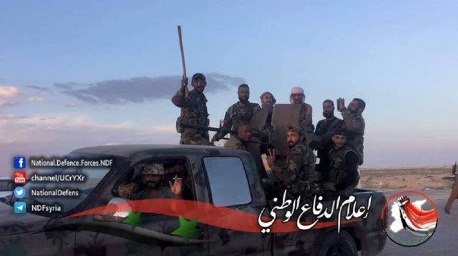 Chiến sự Syria: Quân Assad đánh diệt IS dọc trục Al-Sukhnah-Deir Ezzor (ảnh-video) ảnh 4