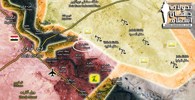 Chiến sự Syria: Bất chấp Mỹ-Kurd, quân Assad vượt Euphrates tấn công IS ảnh 1