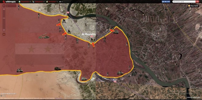 Không quân Nga giáng sấm sét, quân đội Syria vây diệt IS tại chảo lửa Al-Mayadeen ảnh 1