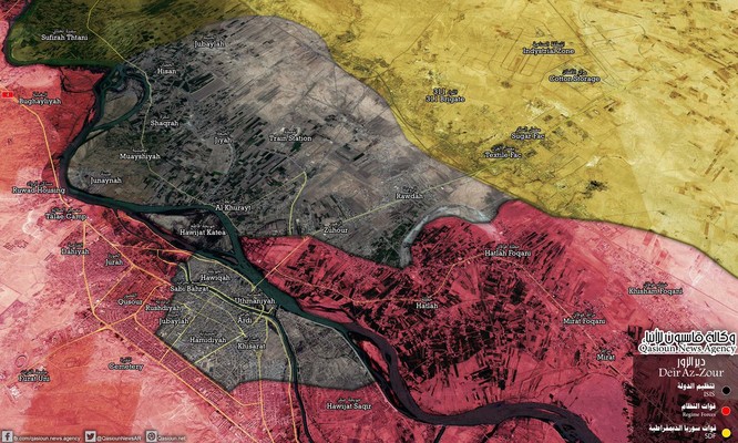 Quân Syria đè bẹp IS, chiếm thêm thị trấn bờ đông Euphrates ảnh 2