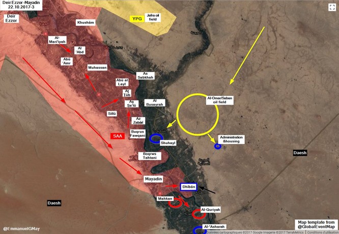 Syria: Người Kurd "đi đêm" với IS mỏ dầu chiến lược Omar ảnh 1