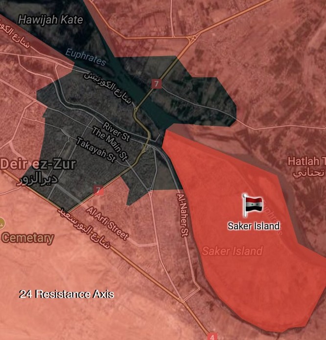 “Hổ Syria” đè bẹp IS chiếm đảo Saqr tại chảo lửa Deir Ezzor (video) ảnh 3