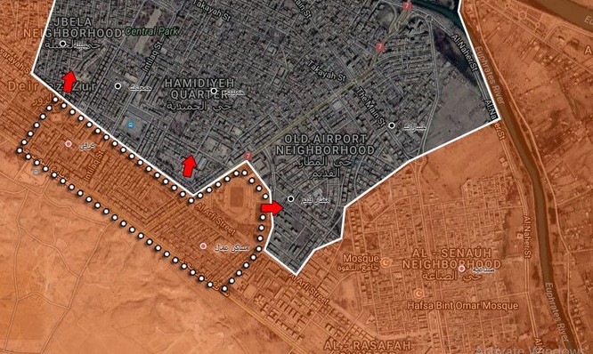 Quân đội Syria siết chặt vòng vây, quyết nghiền nát IS tại Deir Ezzor ảnh 1