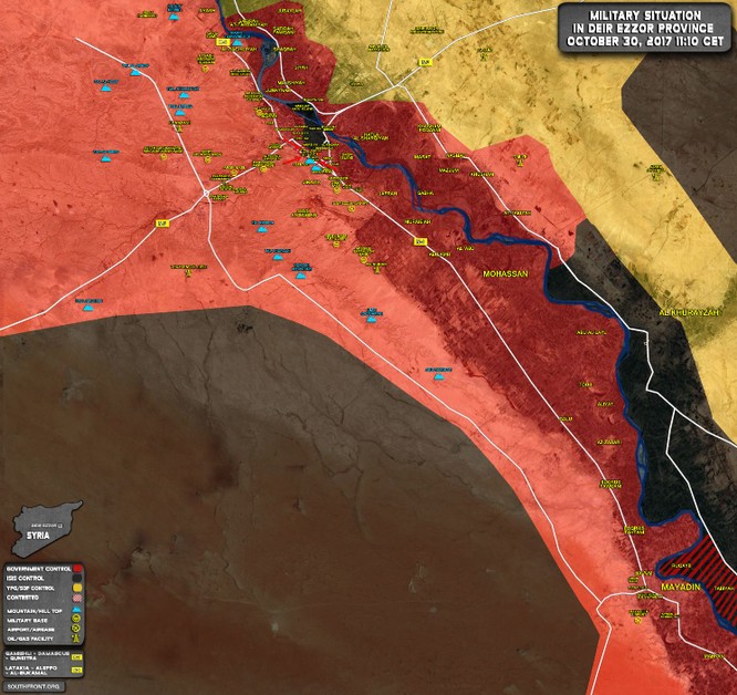 Quân đội Syria siết chặt vòng vây, quyết nghiền nát IS tại Deir Ezzor ảnh 2